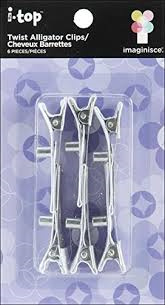 Imaginisce i-top Twist Alligator Clips 6 Pieces 